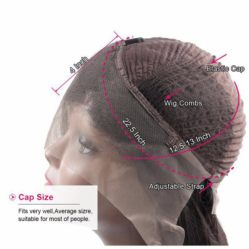 Ombre Lace Front Human Hair Wigs Remy 18/24