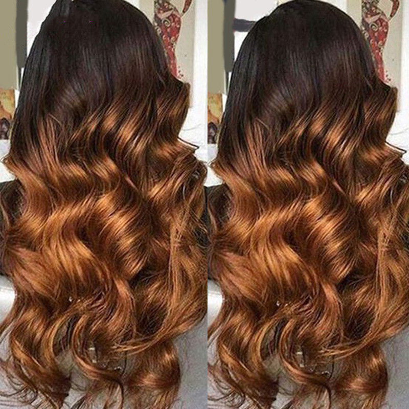 Ombre Lace Front Human Hair Wigs Remy 18/24